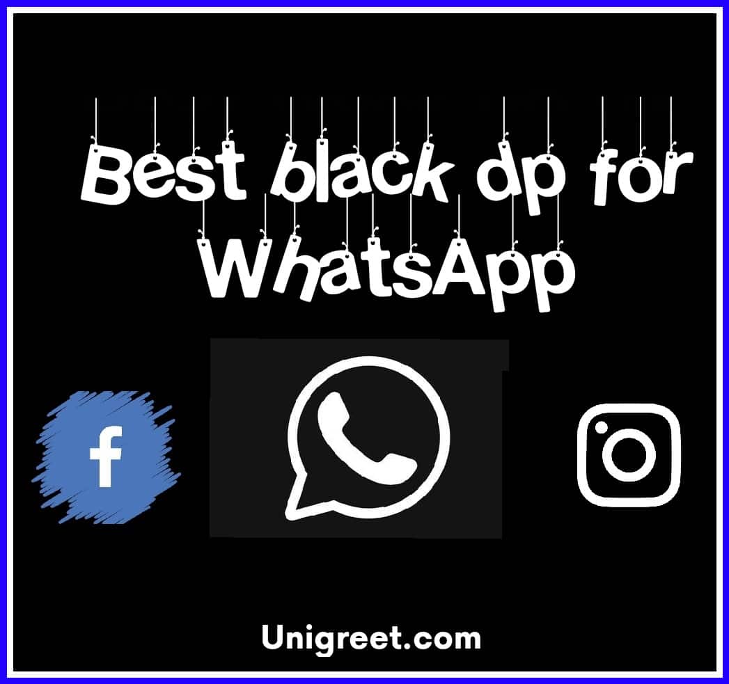 BEST Black Dp, Quotes, Images, Status, Wallpapers For WhatsApp ...