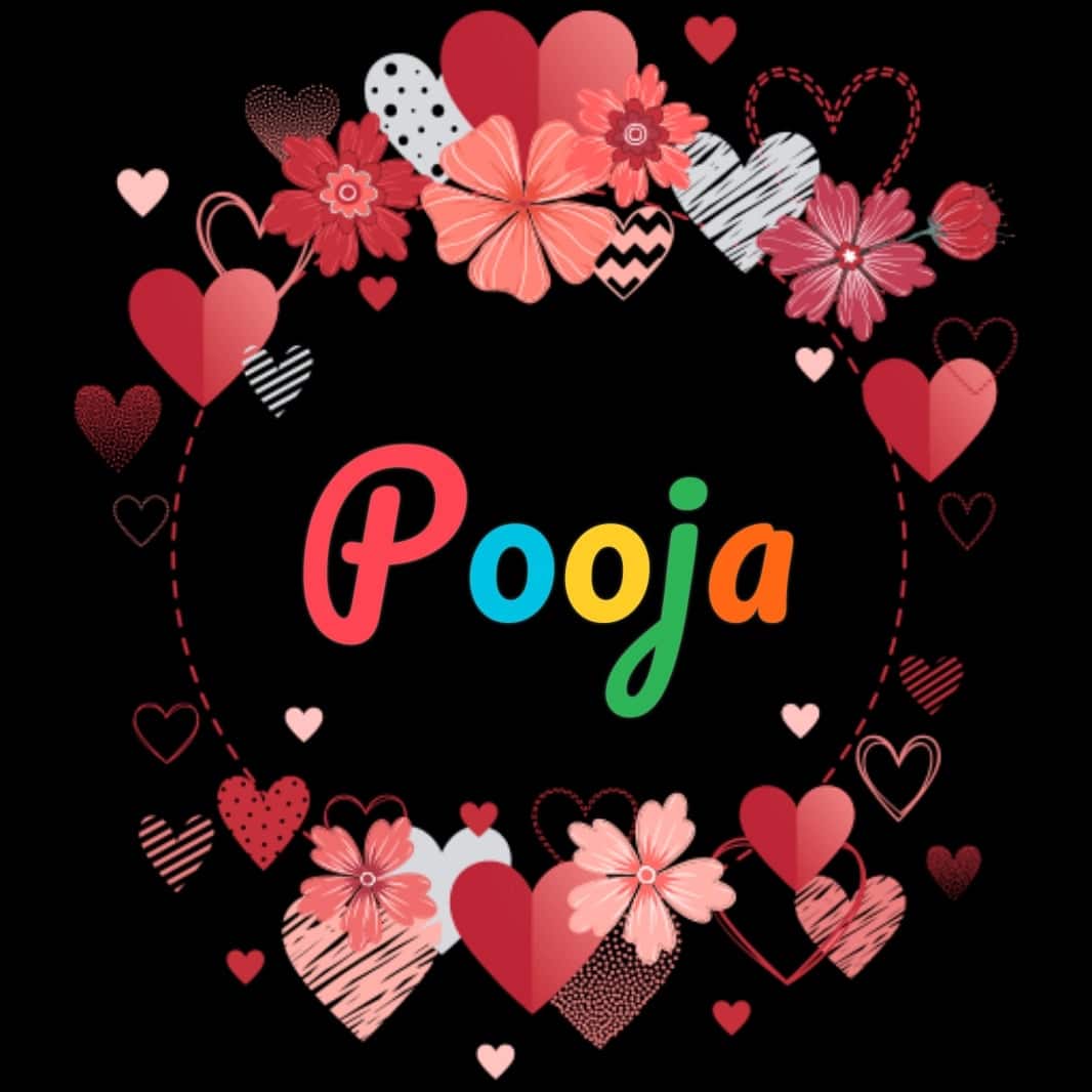 600+ stylish pooja name wallpaper | pooja name dp | pooja name image | pooja  name photo