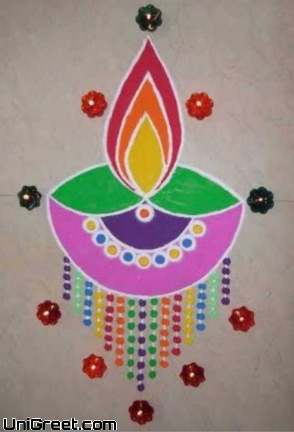 2023 Latest Happy Diwali Rangoli Images Photo Wallpapers Download