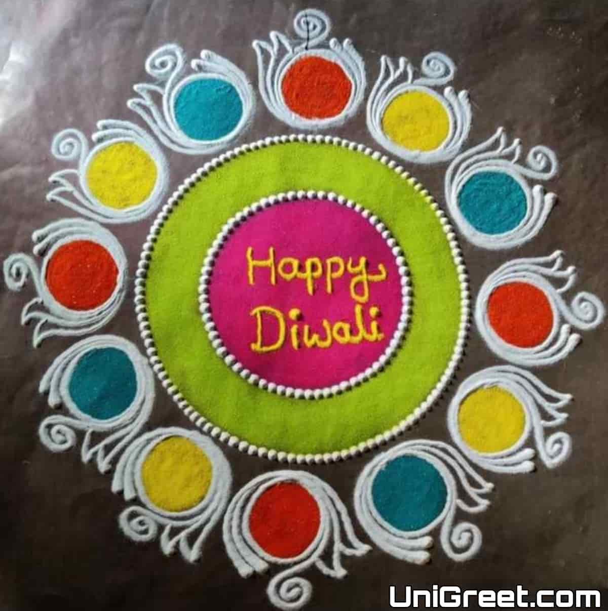 2023 Latest Happy Diwali Rangoli Images Photo Wallpapers Download