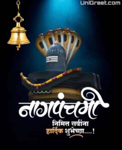 Best Nag Panchami Marathi Banner Background Images Download