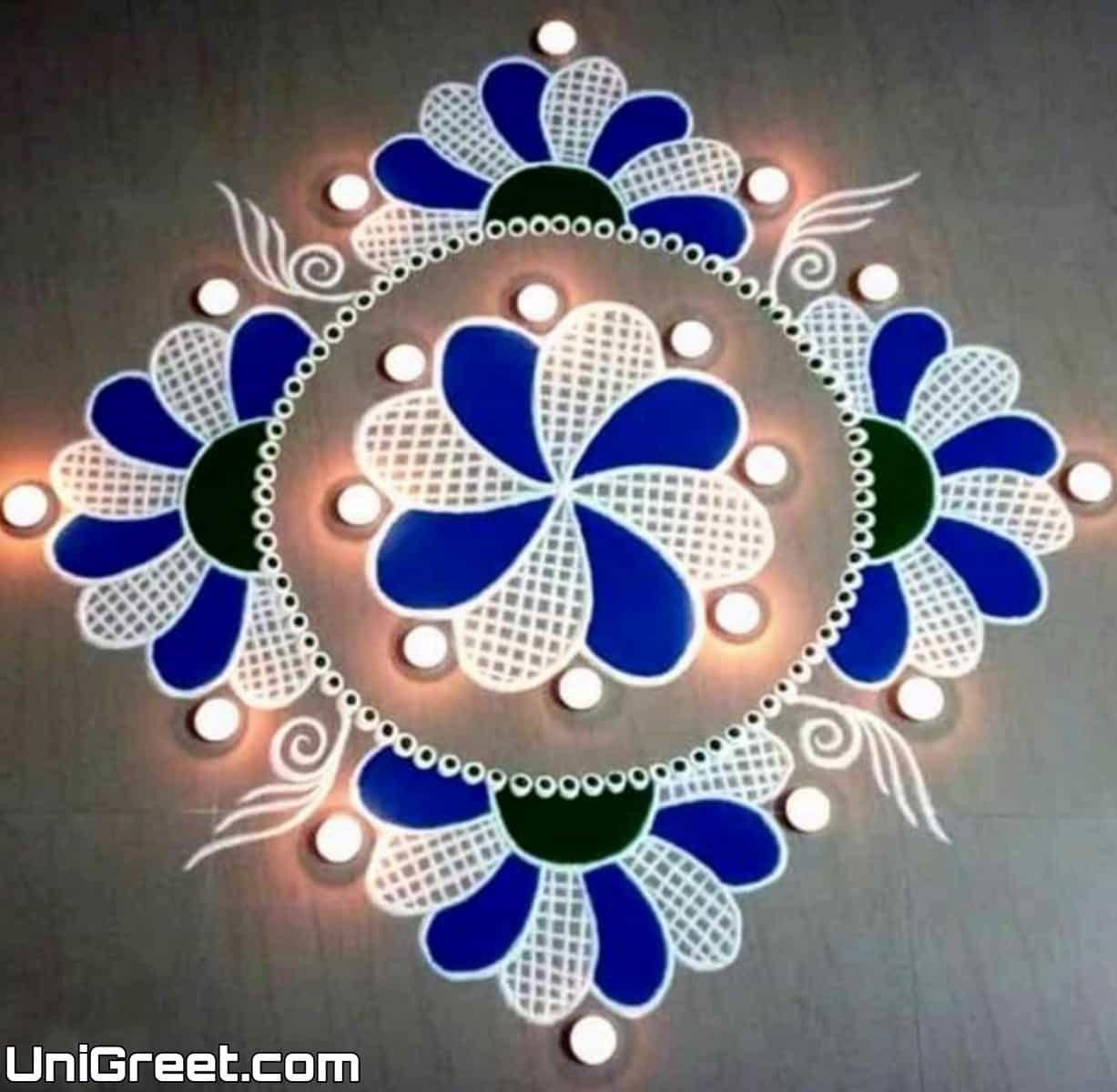 2023 Latest Happy Diwali Rangoli Images Photo Wallpapers Download