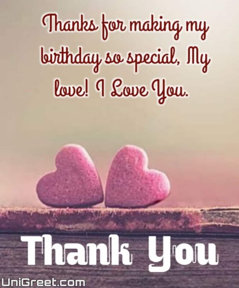 50 Thanks For Birthday Wishes Images | Thank You Messages For Birthday ...