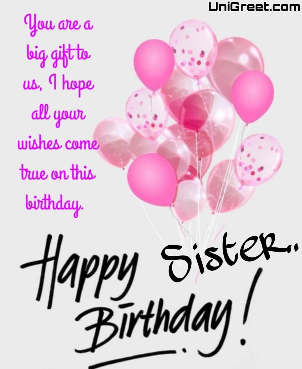 50 Best Happy Birthday Sister Images, Wishes, Quotes, Pics Status Photos