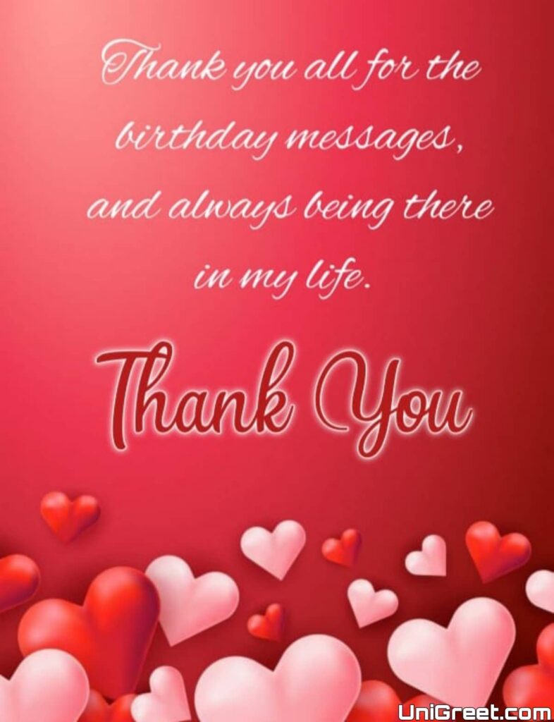 THANKS FOR BIRTHDAY WISHES IMAGES - Luv68