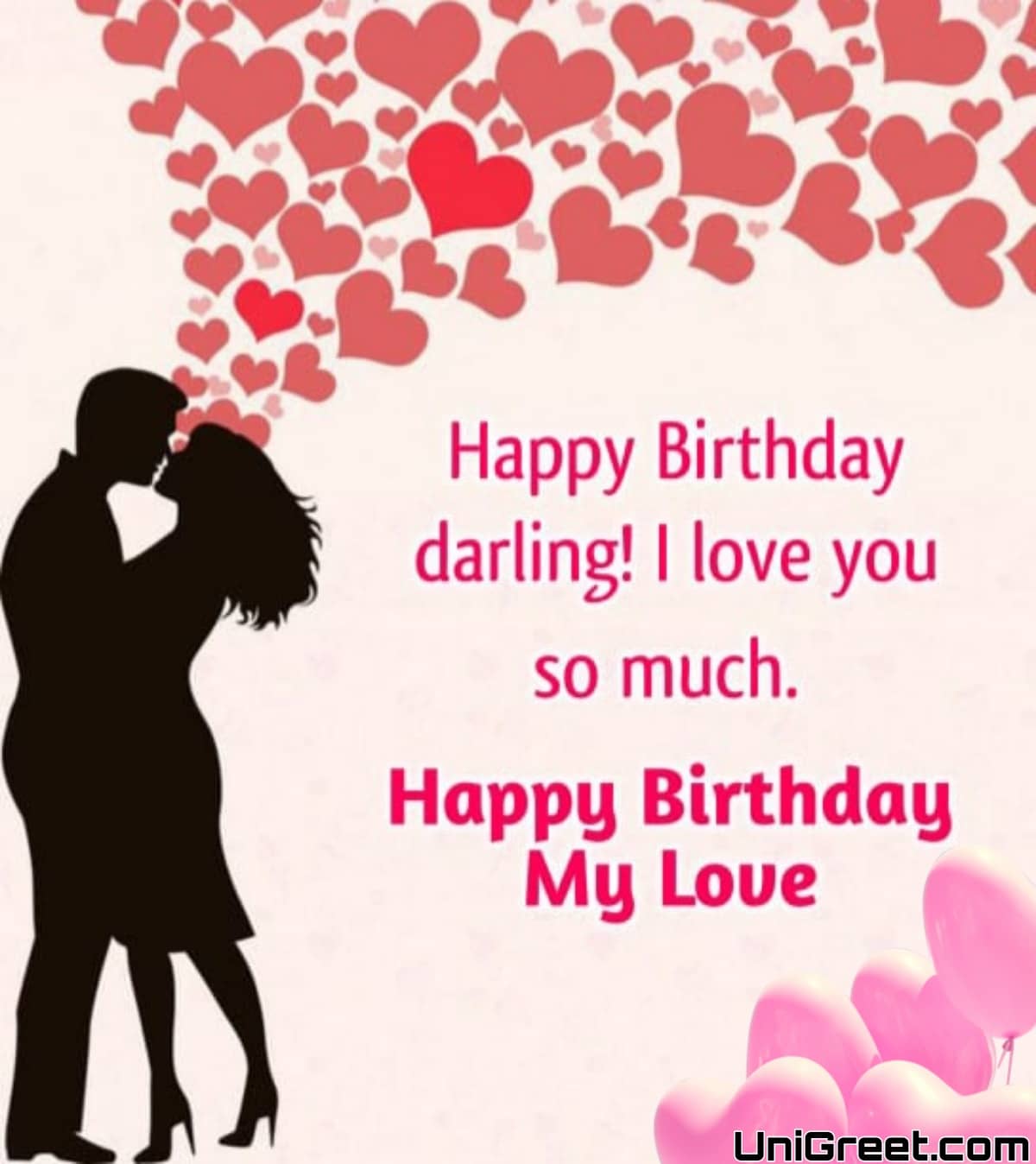 55 Romantic Happy Birthday Wishes Images For Her / Wife / Girlfriend