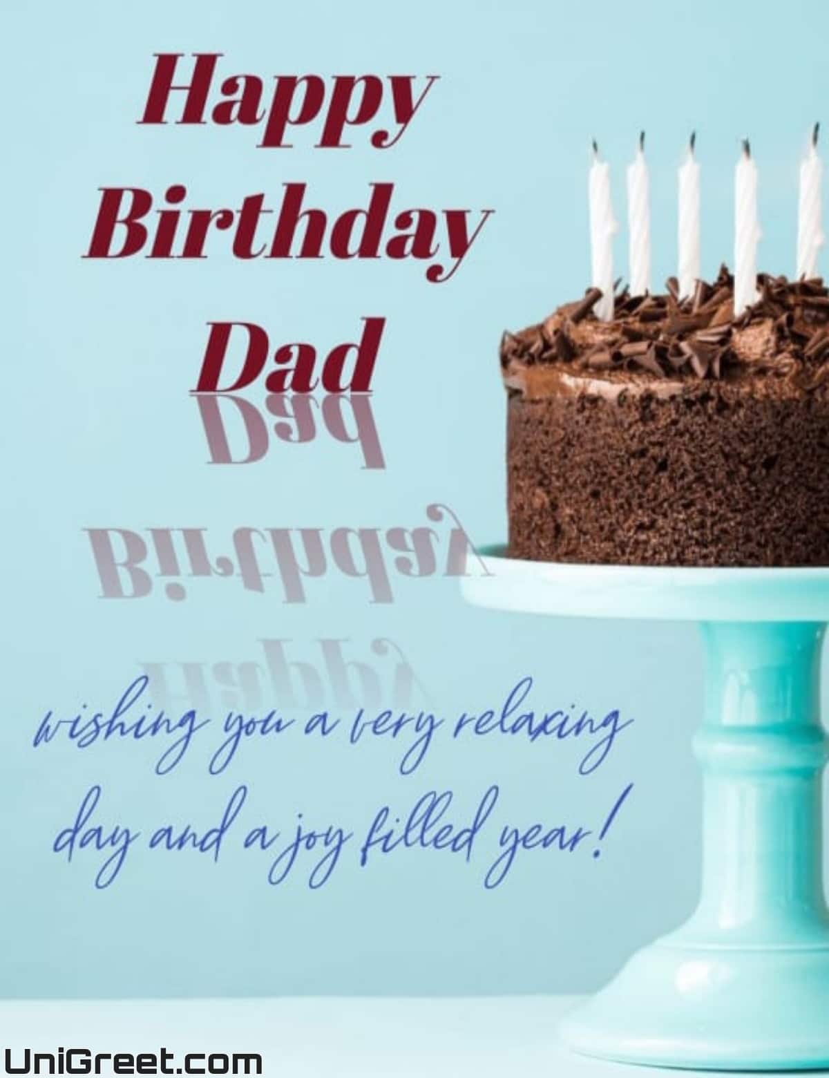 50 Best Happy Birthday Father Wishes Images, For Father / Dad / Papa