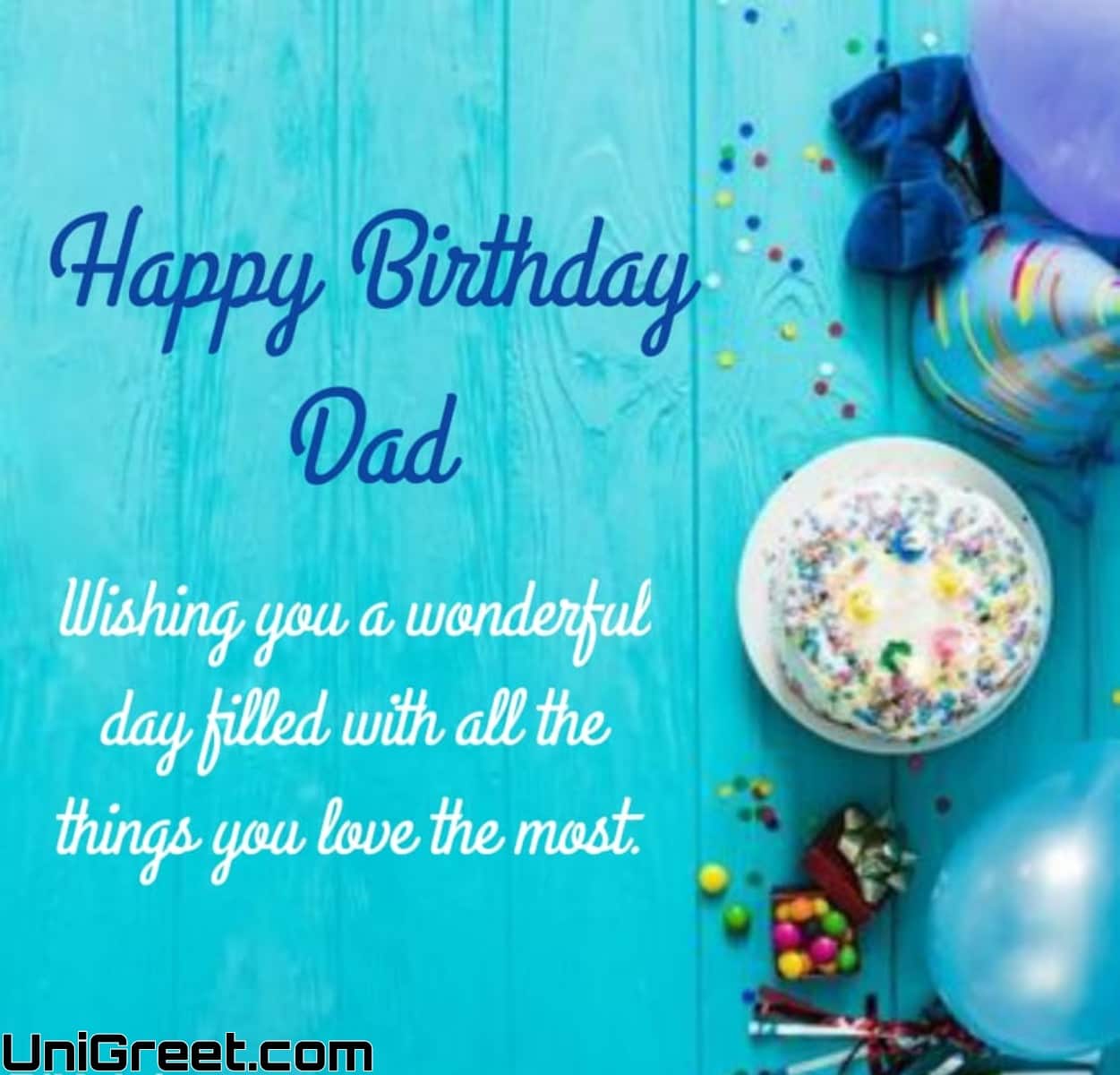 50 Best Happy Birthday Father Wishes Images, For Father / Dad / Papa