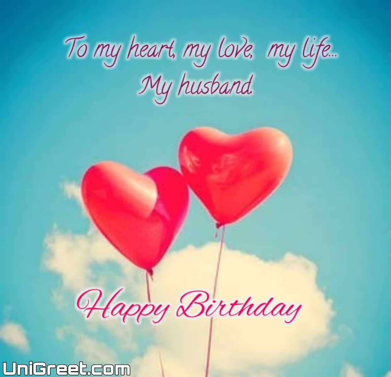 50 Romantic Happy Birthday Wishes Images For Him / Husband / Boyfriend